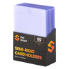 Semi-Rigid Card Holders 50 Pack | Grading Card Protectors