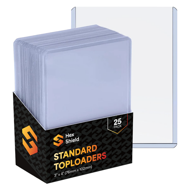 Premium Top Loaders 25 Pack | 35PT Trading Card Protectors