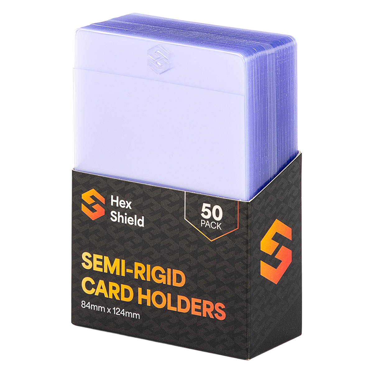 Semi-Rigid Card Holders 50 Pack | Grading Card Protectors