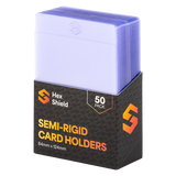 Semi-Rigid Card Holders 50 Pack | Grading Card Protectors