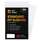 Standard Fit Card Sleeves 100 Pack | Premium Trading Card Sleeves