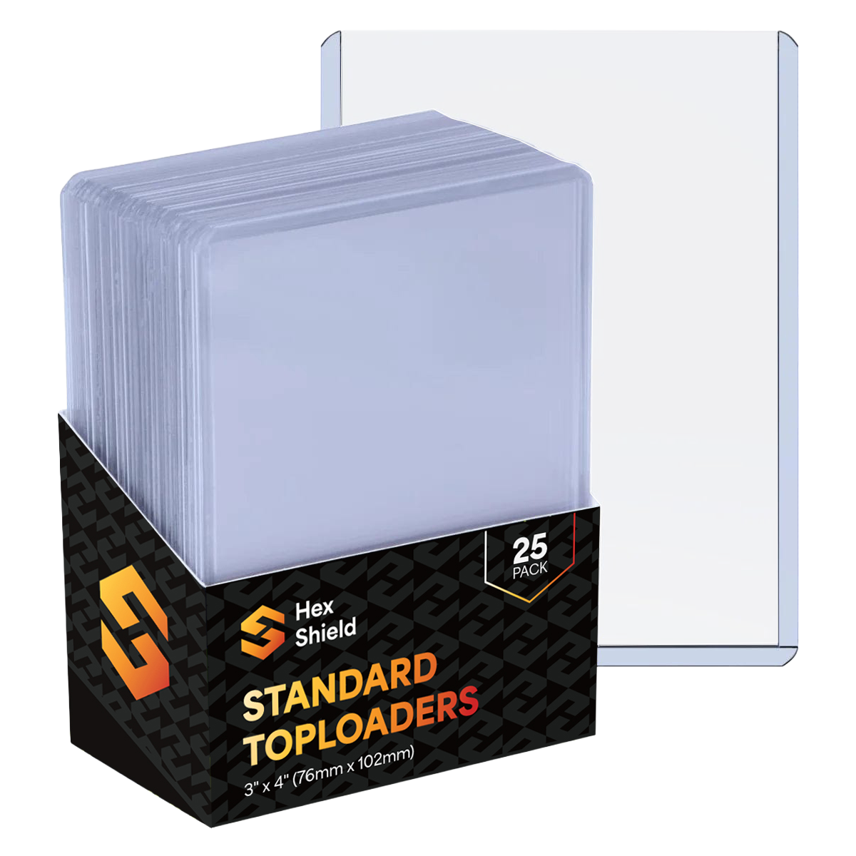 Premium Top Loaders 25 Pack | 35PT Trading Card Protectors